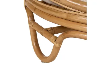 Solstol Rossano - Naturlig, beige - Hagemøbler & utemiljø - Stoler & Lenestoler - Utelenestoler