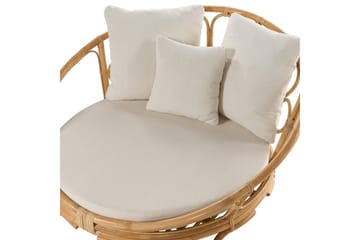 Solstol Rossano - Naturlig, beige - Hagemøbler & utemiljø - Stoler & Lenestoler - Utelenestoler