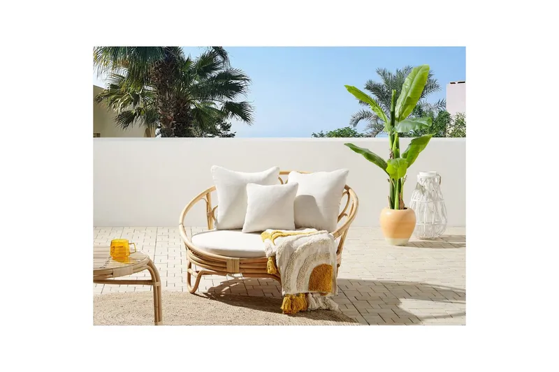 Solstol Rossano - Naturlig, beige - Hagemøbler & utemiljø - Stoler & Lenestoler - Utelenestoler