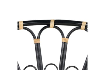 Solstol Rossano - Svart, beige - Hagemøbler & utemiljø - Stoler & Lenestoler - Utelenestoler