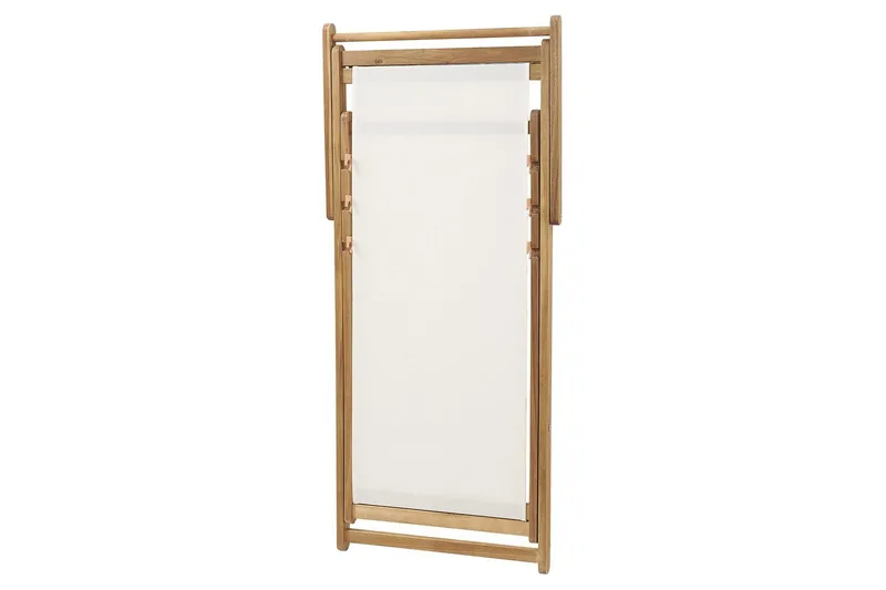 Solstol sett med 2 Anzio - lyst tre/off-white dyremønster - Hagemøbler & utemiljø - Stoler & Lenestoler - Solstoler