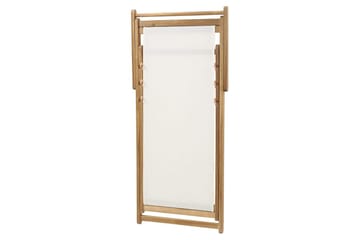 Solstol sett med 2 Anzio - lyst tre/off-white/rød blomster mønster - Hagemøbler & utemiljø - Stoler & Lenestoler - Solstoler