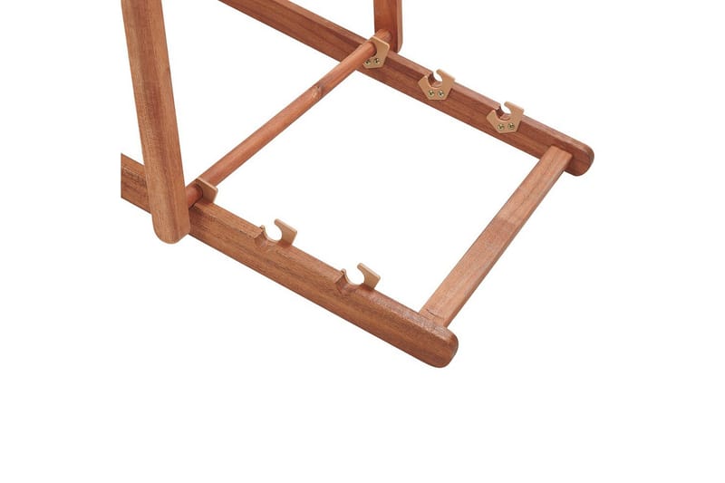 Solstol sett med 2 Anzio - mørkt tre/off-white/gult blomstrende mønster - Hagemøbler & utemiljø - Stoler & Lenestoler - Solstoler