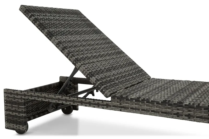 Solseng Bahamas - Grå - Hagemøbler & utemiljø - Stoler & Lenestoler - Solsenger & solvogner