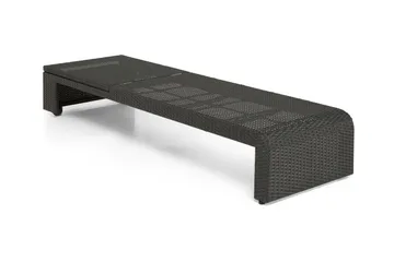 Solseng Bahamas - Svart - Hagemøbler & utemiljø - Stoler & Lenestoler - Solsenger & solvogner