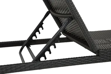 Solseng Bahamas - Svart - Hagemøbler & utemiljø - Stoler & Lenestoler - Solsenger & solvogner