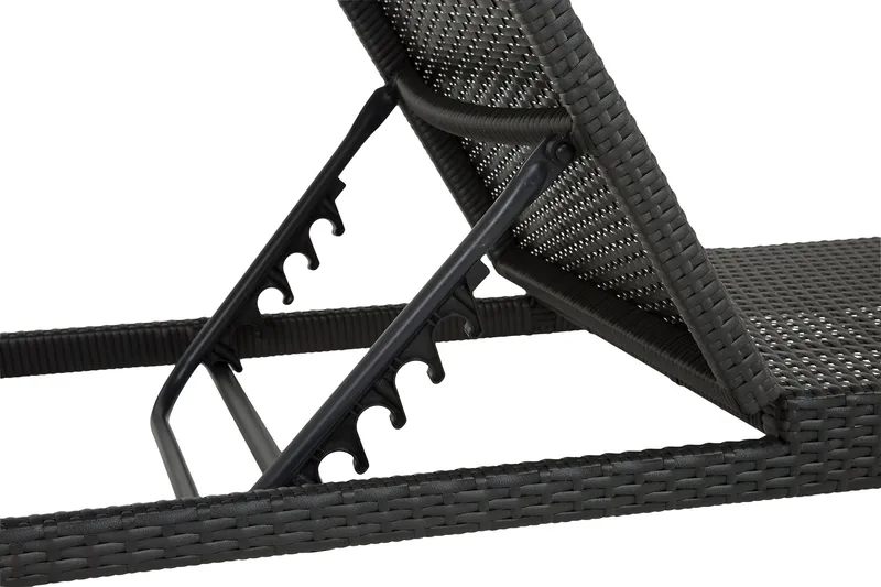 Solseng Bahamas - Svart - Hagemøbler & utemiljø - Stoler & Lenestoler - Solsenger & solvogner