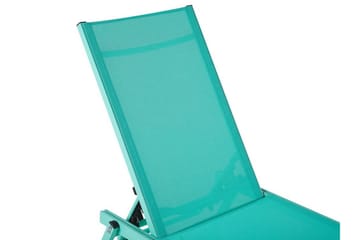 Solseng turkis PORTOFINO - Grønn - Hagemøbler & utemiljø - Stoler & Lenestoler - Solsenger & solvogner