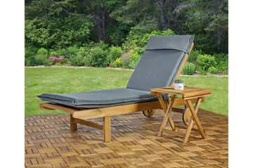 Solstol FINLAY 193x60xH30cm Akasie - Hagemøbler & utemiljø - Stoler & Lenestoler - Solsenger & solvogner