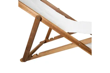 Solstol FINLAY 625x108xH105cm Akasie - Hagemøbler & utemiljø - Stoler & Lenestoler - Solstoler