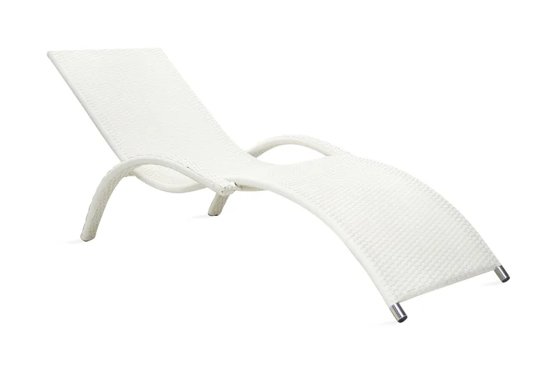 Solstol MERIDIAN 180x75x73cm hvit