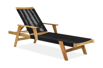 Solstolar Venture Home - Svart/Brun - Hagemøbler & utemiljø - Stoler & Lenestoler - Solstoler