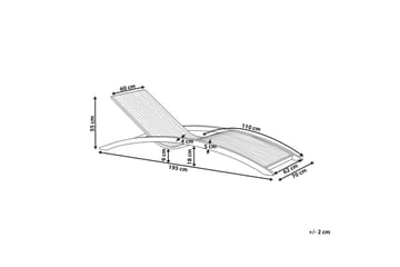 Solstol Tanaro - Hagemøbler & utemiljø - Stoler & Lenestoler - Solsenger & solvogner