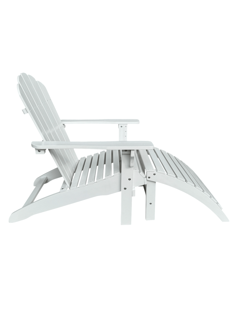 Solstol Utendørs - Hvit - Hagemøbler & utemiljø - Stoler & Lenestoler - Solstoler