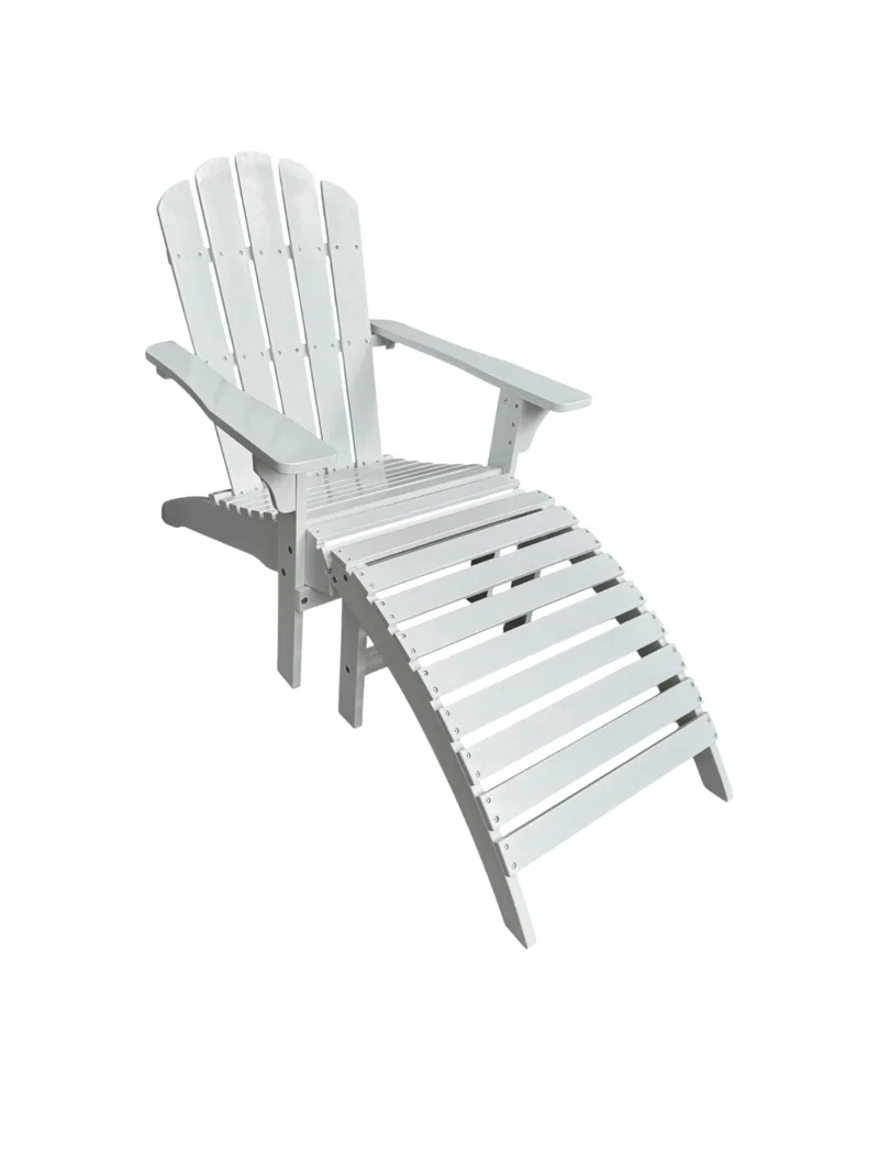 Solstol Utendørs, Hvit