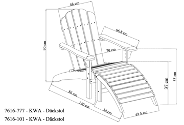 Solstol Utendørs - Mørk grønn - Hagemøbler & utemiljø - Stoler & Lenestoler - Solstoler