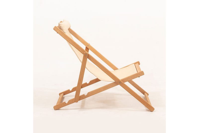 Solstol Zarith Krem - Cremehvit - Hagemøbler & utemiljø - Stoler & Lenestoler - Solstoler