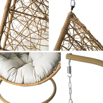 Solvero Hengestol utendørs - beige - Hagemøbler & utemiljø - Stoler & Lenestoler - Hengestoler