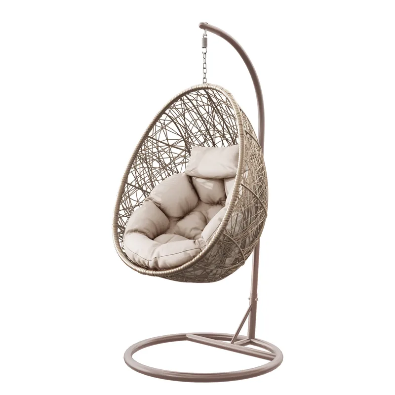 Solvero Hengestol utendørs, beige