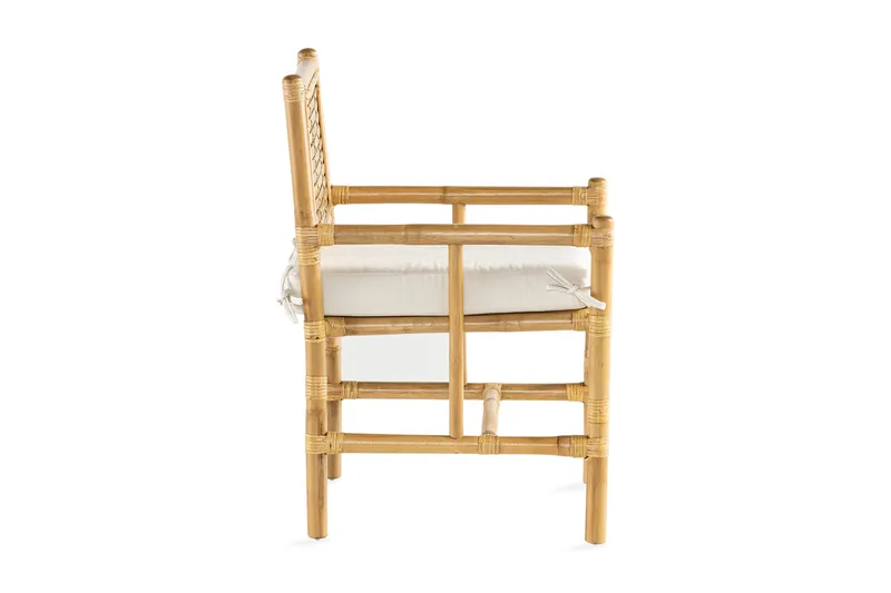 Caféstol Alvimia - Rotting/Beige - Hagemøbler & utemiljø - Stoler & Lenestoler - Spisestol ute