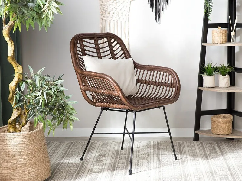 Canora Stol 51 cm, Brun