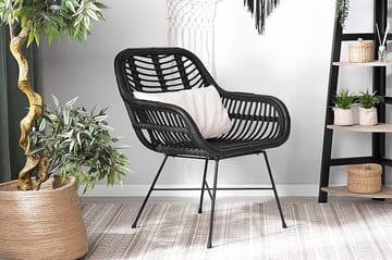 Canora Stol 51 cm - Svart - Hagemøbler & utemiljø - Stoler & Lenestoler - Spisestol ute