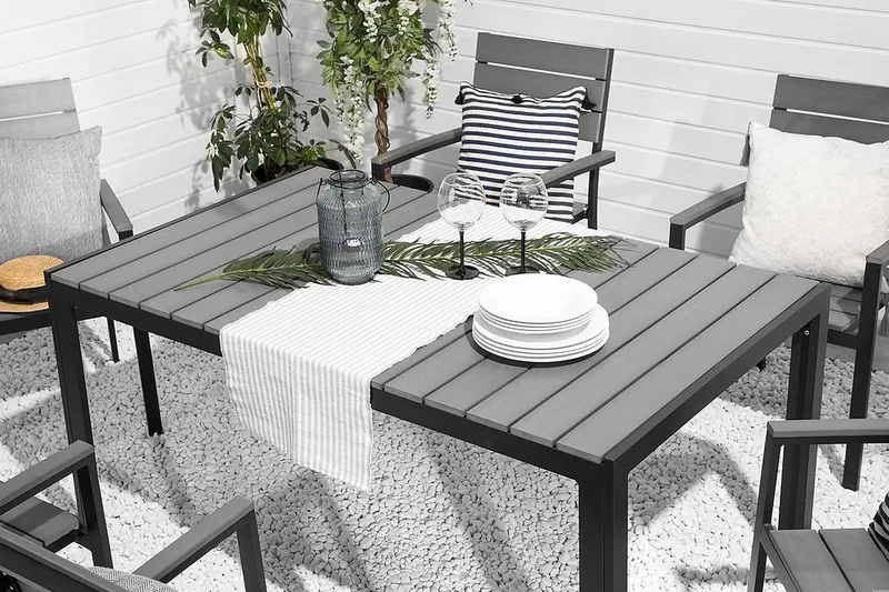 Como Stol 6-pk 55 cm - Svart - Hagemøbler & utemiljø - Stoler & Lenestoler - Spisestol ute