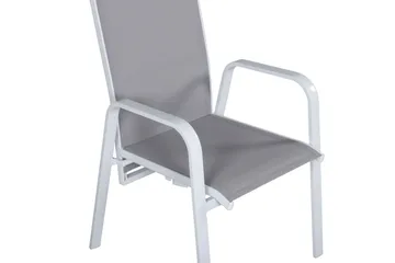 Copacabana Karmstol Stablebar - Hvit - Hagemøbler & utemiljø - Stoler & Lenestoler - Spisestol ute