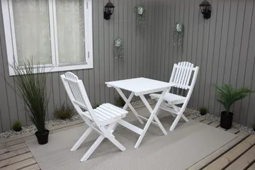 Delpino Klappstol - Hvit - Hagemøbler & utemiljø - Stoler & Lenestoler - Spisestol ute