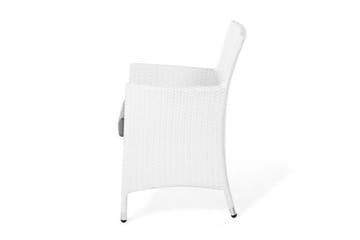 Galar Hagestol 2-pk - Hvit - Hagemøbler & utemiljø - Stoler & Lenestoler - Spisestol ute