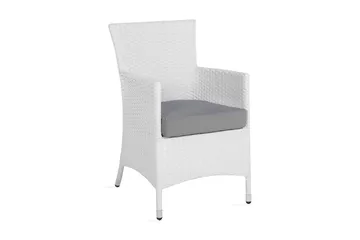 Galar Hagestol 2-pk - Hvit - Hagemøbler & utemiljø - Stoler & Lenestoler - Spisestol ute