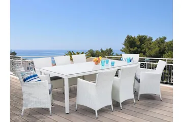 Galar Hagestol 2-pk - Hvit - Hagemøbler & utemiljø - Stoler & Lenestoler - Spisestol ute