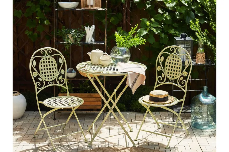 Hagestol 2 Lysegrønn BIVIO - Grønn - Hagemøbler & utemiljø - Stoler & Lenestoler - Spisestol ute