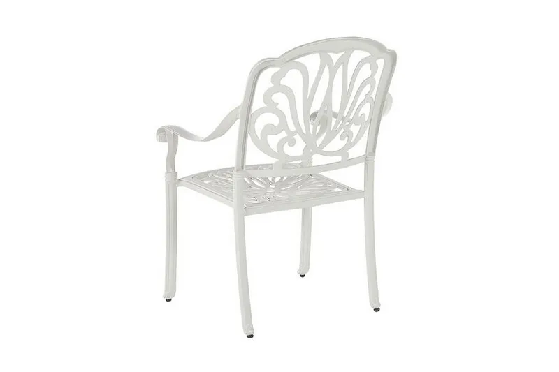 Hagestoler 4 stk Hvit ANCONA - Hvit - Hagemøbler & utemiljø - Stoler & Lenestoler - Spisestol ute