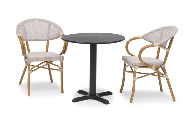 Hillerstorp Äppelhed Caféstol - Grå - Hagemøbler & utemiljø - Stoler & Lenestoler - Spisestol ute