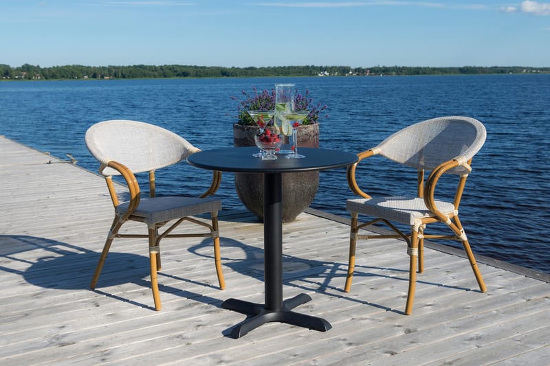 Hillerstorp Äppelhed Caféstol - Grå - Hagemøbler & utemiljø - Stoler & Lenestoler - Spisestol ute