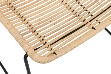 Hillerstorp Liljearp Stol Natur - Beige|Svart - Hagemøbler & utemiljø - Stoler & Lenestoler - Spisestol ute