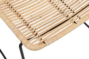 Hillerstorp Liljearp Stol Natur - Beige|Svart - Hagemøbler & utemiljø - Stoler & Lenestoler - Spisestol ute