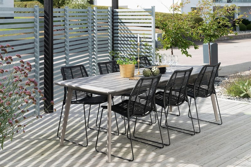 Hillerstorp Liljearp Stol Svart - Svart - Hagemøbler & utemiljø - Stoler & Lenestoler - Spisestol ute