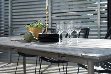 Hillerstorp Liljearp Stol Svart - Svart - Hagemøbler & utemiljø - Stoler & Lenestoler - Spisestol ute