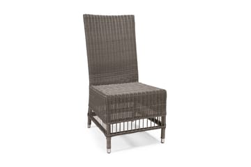 Hillerstorp Trenton Stol 2-pk med Pute - Kunstrotting/Grå - Hagemøbler & utemiljø - Stoler & Lenestoler - Spisestol ute