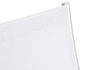 Karmstol Las Vegas - Hvit/Teak - Hagemøbler & utemiljø - Stoler & Lenestoler - Spisestol ute