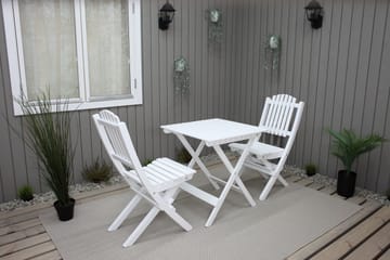 Klappstol Delpino  Hvit - Hvit - Hagemøbler & utemiljø - Stoler & Lenestoler - Spisestol ute