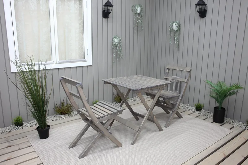 Larios Spisestol - Grå - Hagemøbler & utemiljø - Stoler & Lenestoler - Spisestol ute