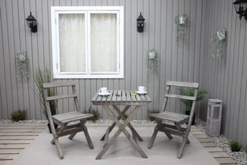 Larios Spisestol - Grå - Hagemøbler & utemiljø - Stoler & Lenestoler - Spisestol ute