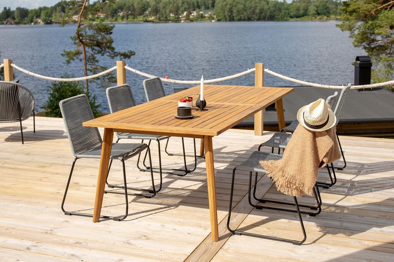 Lindos Spisestol - Grå - Hagemøbler & utemiljø - Stoler & Lenestoler - Spisestol ute