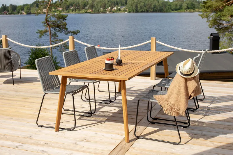 Lindos Spisestol - Grå - Hagemøbler & utemiljø - Stoler & Lenestoler - Spisestol ute