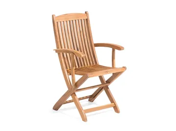 Maui Hagestol 2-pk - Tre / Natur - Hagemøbler & utemiljø - Stoler & Lenestoler - Spisestol ute