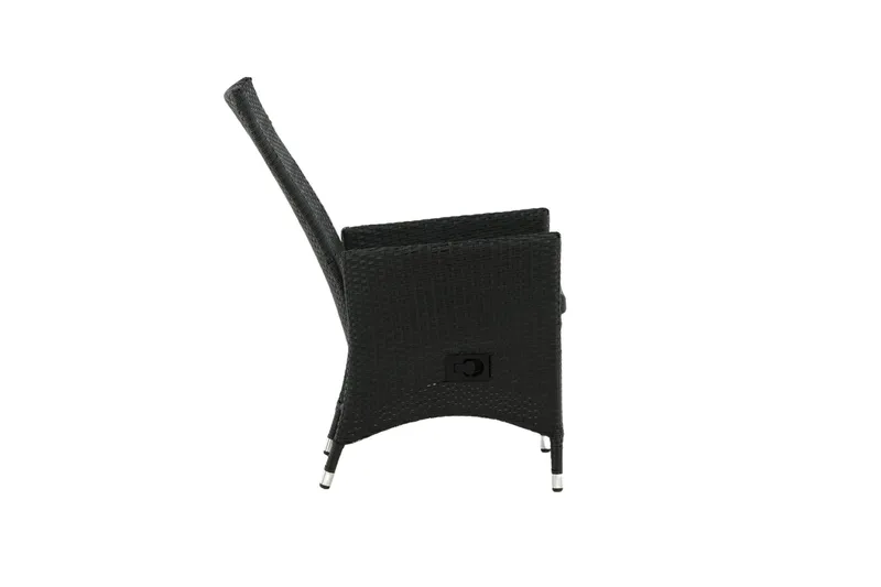 Padova Karmstol Svart - Venture Home - Hagemøbler & utemiljø - Stoler & Lenestoler - Spisestol ute