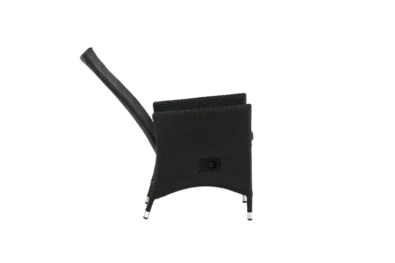 Padova Karmstol Svart - Venture Home - Hagemøbler & utemiljø - Stoler & Lenestoler - Spisestol ute